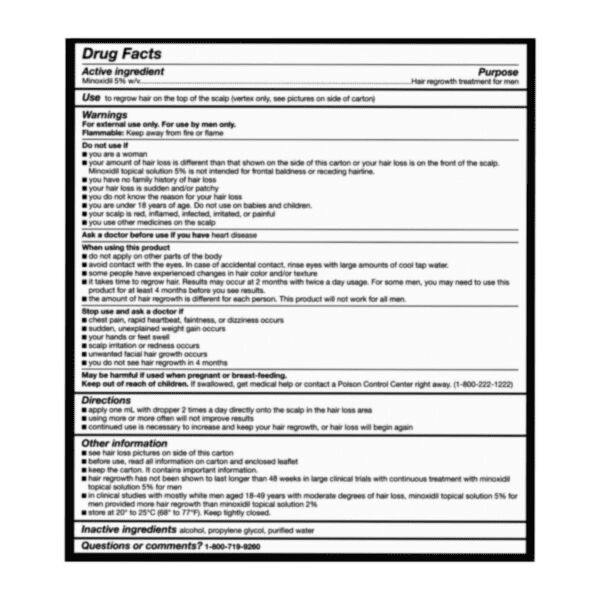 Kirkland Minoxidil 5 topical solution in USA